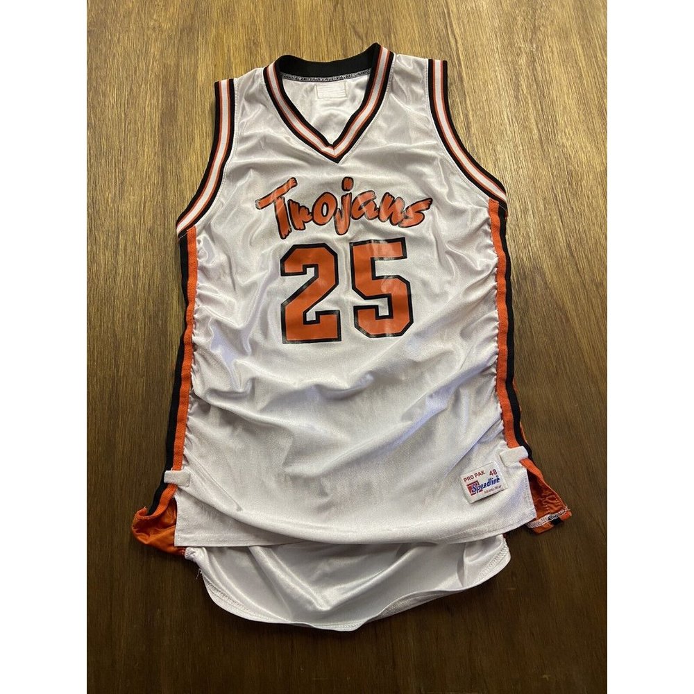 Trojans High School Baskeball Jersey Number 25 Men's 48 XL